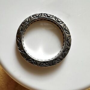 Pandora amethyst pave’ ring size 7.5 ( I think )